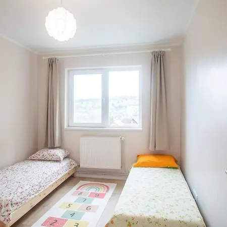 アパート Newly Remodeled, Furnished, 3 Flat With Balcony And Mountain Views In クルージュ＝ナポカ